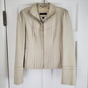 GUESS Leather Jacket - Medium